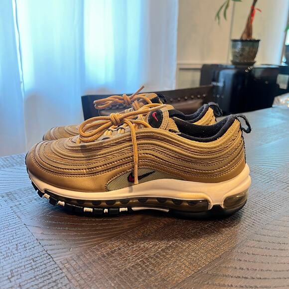 Nike air max 97 metallic gold women’s 7 - Picture 3 of 12